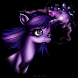 Size: 1200x1200 | Tagged: safe, artist:klalaskaxd, derpibooru import, twilight sparkle, pony, unicorn, female, mare, purple coat, solo