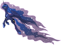 Size: 3936x2950 | Tagged: safe, artist:nemesis360, princess luna, alicorn, pony, flying, simple background, solo, transparent background