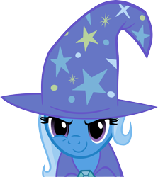 Size: 5003x5615 | Tagged: safe, artist:triox404, derpibooru import, trixie, absurd resolution, smiling, smirk