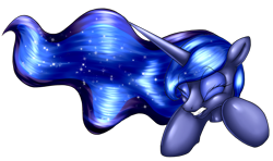 Size: 1968x1168 | Tagged: safe, artist:da-goddamn-batguy, edit, princess luna, alicorn, pony, eyes closed, female, gritted teeth, mare, simple background, solo, transparent background