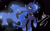 Size: 1440x900 | Tagged: safe, artist:bloody--mascarade, princess luna, alicorn, pony, female, horn, mare, solo, wallpaper
