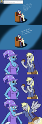 Size: 1165x3385 | Tagged: safe, artist:jomblluc, derpibooru import, derpy hooves, trixie, anthro