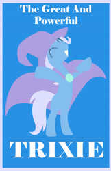 Size: 3300x5100 | Tagged: safe, artist:cruise-control, derpibooru import, trixie, pony, unicorn, absurd resolution, female, mare, poster