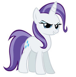 Size: 1542x1553 | Tagged: safe, artist:durpy, color edit, derpibooru import, rarity, trixie, pony, unicorn, female, fusion, mare, simple background, solo, transparent background, vector