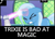 Size: 954x694 | Tagged: safe, derpibooru import, edit, edited screencap, screencap, trixie, pony, unicorn, all bottled up, cropped, eyes closed, female, glowing horn, image macro, mare, meme, solo