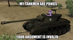 Size: 900x500 | Tagged: safe, derpibooru import, twilight sparkle, tank (vehicle), video game, world of tanks