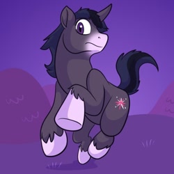 Size: 500x500 | Tagged: safe, derpibooru import, twilight sparkle, pony, unicorn, female, mare, purple coat, solo, werelight shine