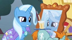Size: 1920x1080 | Tagged: safe, derpibooru import, screencap, snips, trixie, boast busters, hay smoothie, out of context