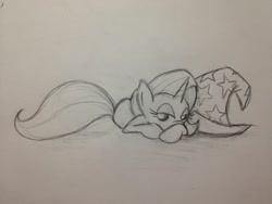 Size: 3264x2448 | Tagged: safe, artist:dream-star-slash, derpibooru import, trixie, pony, unicorn, female, lying down, mare, solo