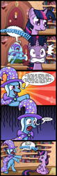 Size: 3000x9138 | Tagged: safe, artist:gray--day, derpibooru import, trixie, twilight sparkle, twilight sparkle (alicorn), alicorn, pony, comic:rematch, comic, female, mare