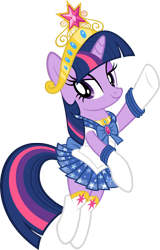 Size: 1920x3000 | Tagged: safe, artist:tygerbug, derpibooru import, twilight sparkle, pony, bipedal, clothes, costume, crossover, element of harmony, element of magic, female, sailor magic, sailor moon, sailor scout, solo