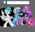 Size: 636x600 | Tagged: safe, artist:dekomaru, derpibooru import, trixie, twilight sparkle, oc, oc:fru ino, pegasus, pony, ask, bipedal, book, controller, dexterous hooves, female, hoof hold, joystick, magic, mare, nintendo, tumblr, tumblr:ask twixie, wii