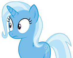 Size: 2097x1669 | Tagged: safe, artist:sketchmcreations, derpibooru import, trixie, pony, unicorn, all bottled up, :s, female, mare, simple background, startled, transparent background, vector, wavy mouth