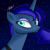 Size: 800x797 | Tagged: safe, artist:kayak94, princess luna, alicorn, pony, female, horn, mare, simple background, solo