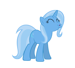 Size: 2200x2000 | Tagged: safe, artist:datnaro, derpibooru import, trixie, pony, unicorn, female, kissing, mare, simple background, solo, transparent background, vector