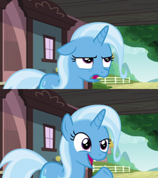 Size: 1280x1440 | Tagged: safe, derpibooru import, screencap, trixie, pony, all bottled up, solo