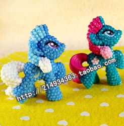Size: 600x610 | Tagged: safe, derpibooru import, trixie, beads, custom, gardenia glow, gem, taobao, toy