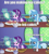 Size: 1046x1160 | Tagged: safe, derpibooru import, edit, edited screencap, screencap, starlight glimmer, trixie, pony, unicorn, all bottled up, cute, female, food, frosting, icing bag, mare, screencap comic, teacakes