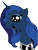 Size: 1336x1763 | Tagged: safe, artist:lordcurly972, princess luna, alicorn, pony, happy, open mouth, simple background, solo, starry eyes, transparent background