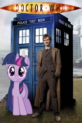Size: 473x709 | Tagged: safe, derpibooru import, twilight sparkle, david tennant, doctor who, tenth doctor