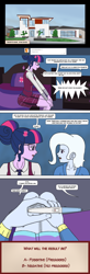 Size: 1348x4110 | Tagged: safe, artist:deltalima, derpibooru import, sci-twi, trixie, twilight sparkle, equestria girls, absurd resolution, clothes, comic, crystal prep academy uniform, pregnancy test, school uniform, trembling