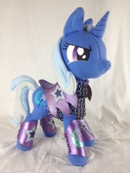 Size: 480x640 | Tagged: safe, artist:fireflyfarm, derpibooru import, trixie, armor, irl, photo, plushie