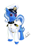 Size: 500x762 | Tagged: safe, artist:archonix, derpibooru import, trixie, pony, unicorn, clothes, eyepatch, female, mare, navy, solo, uniform