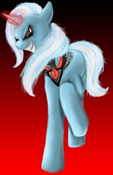 Size: 564x871 | Tagged: safe, artist:shadow-wolf32, derpibooru import, trixie, alicorn amulet, grin