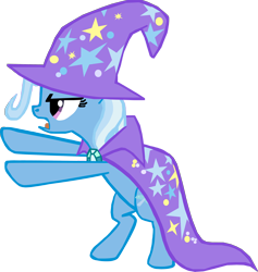 Size: 2578x2715 | Tagged: safe, artist:flutterflyraptor, derpibooru import, trixie, pony, unicorn, female, mare, simple background, solo, transparent background, vector