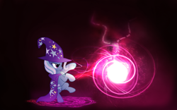 Size: 1920x1200 | Tagged: safe, artist:vividkinz, derpibooru import, trixie, magic, wallpaper