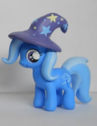 Size: 956x1244 | Tagged: safe, artist:earthenpony, derpibooru import, trixie, pony, unicorn, blue coat, female, horn, mare, sculpture, solo, two toned mane