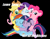 Size: 983x774 | Tagged: safe, derpibooru import, edit, applejack, fluttershy, pinkie pie, rainbow dash, rarity, twilight sparkle, earth pony, pegasus, pony, unicorn, appledash, black background, caption, female, flutterdash, group hug, image macro, lesbian, mane six, pinkiedash, rainbow dash gets all the mares, raridash, shipping, simple background, swag, twidash, vector, vulgar