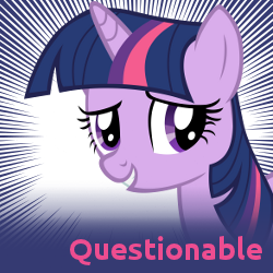 Size: 250x250 | Tagged: safe, derpibooru import, twilight sparkle, meta, meta:questionable, official spoiler image, prank, spoilered image joke