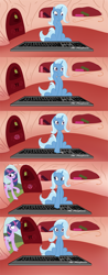 Size: 1000x2539 | Tagged: safe, artist:ask-twixie, derpibooru import, trixie, twilight sparkle, keyboard