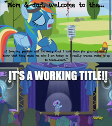 Size: 600x679 | Tagged: safe, derpibooru import, edit, edited screencap, screencap, rainbow dash, trixie, pegasus, pony, no second prances, parental glideance, clothes, female, it's a working title, mare, uniform, wonderbolts uniform