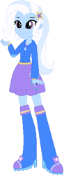 Size: 201x547 | Tagged: safe, artist:ra1nb0wk1tty, derpibooru import, trixie, equestria girls, boots, clothes, high heel boots, hoodie, jacket, simple background, skirt, solo, white background