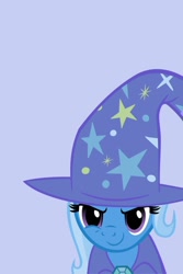 Size: 640x960 | Tagged: safe, artist:doctorpants, derpibooru import, trixie, iphone wallpaper, smirk, wallpaper