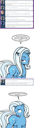 Size: 417x1550 | Tagged: safe, artist:dekomaru, derpibooru import, trixie, pony, ask, comic, plump, simple background, solo, tumblr, tumblr:ask twixie, white background