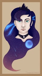 Size: 1078x1920 | Tagged: safe, artist:dunnowhattowrite, princess luna, human, humanized, solo