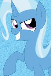 Size: 2000x3000 | Tagged: safe, artist:wubcakeva, derpibooru import, trixie, grin, smiling