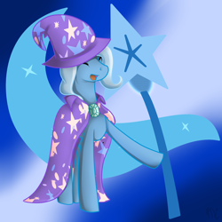 Size: 2500x2500 | Tagged: safe, artist:lupie1324, derpibooru import, trixie, cutie mark, happy