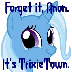 Size: 600x600 | Tagged: safe, artist:the smiling pony, derpibooru import, edit, trixie, oc, oc:anon, chinatown, parody, simple background, twiface, vector, white background, wrong neighborhood