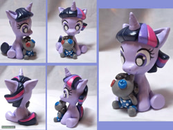 Size: 1024x768 | Tagged: safe, artist:cadmiumcrab, derpibooru import, smarty pants, twilight sparkle, pony, custom, filly, filly twilight sparkle, irl, photo, sculpture, toy