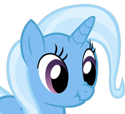 Size: 700x641 | Tagged: safe, artist:camtwosix, derpibooru exclusive, derpibooru import, trixie, pony, unicorn, female, mare, nose wrinkle, scrunchy face, simple background, solo, transparent background, vector