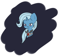 Size: 903x841 | Tagged: safe, artist:theoddmess, derpibooru import, trixie, pony, unicorn, alicorn amulet, solo