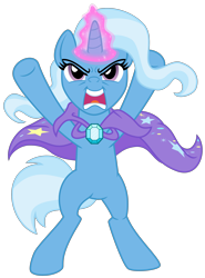 Size: 2220x3000 | Tagged: safe, artist:dcencia, derpibooru import, trixie, angry, magic