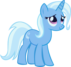 Size: 1407x1329 | Tagged: safe, artist:recu153, derpibooru import, trixie, pony, unicorn, cute, diatrixes, female, looking up, mare, simple background, smiling, solo, transparent background, vector