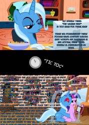 Size: 1280x1800 | Tagged: safe, artist:navitaserussirus, derpibooru import, trixie, twilight sparkle, crying, cute, diatrixes, engineer, female, lesbian, lol, ocular gushers, shame, shipping, team fortress 2, the walking dead, twixie