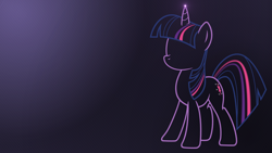 Size: 1920x1080 | Tagged: safe, artist:mehoep, derpibooru import, twilight sparkle, unicorn twilight, pony, unicorn, gradient background, outline, solo, vector