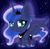 Size: 2038x1989 | Tagged: safe, artist:choccymilkshake, princess luna, alicorn, pony, chibi, cute, lunabetes, solo